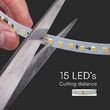 Banda led SMD2835, 10W/m, 24V, IP20, 4000K lumina neutra, lungime 10 m