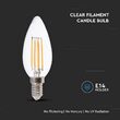 BEC LED E14 6W CU FILAMENT 6400K ALB RECE