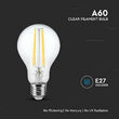Bec led cu filament, forma A60, E27, putere 12W, 3000K Alb cald