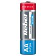 Set 4 baterii Rebel Extreme, R6, 1.5 V, AA