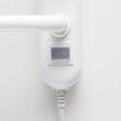 Uscator electric pentru prosoape, fixare perete, 90 W, IPX1, 60 x 44.5 x 9.5 cm, Alb