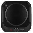 Plita vitroceramica 1200 W, 1 arzator, diametru 19 cm, Negru