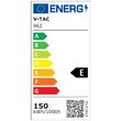 Lampa stradala cu led, 150W, 18000 lm, 4000K, Aluminiu, 535 x 260 x 64 mm, IP65