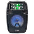 Boxa portabila iluminata LED, 40W RMS, USB/SD/BT/FM, 235x210x385 mm