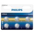 Set 6 baterii lithium Philips CR2032