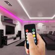 Controller banda led Alb, Wi-Fi 12/24V, 72/144W, Telecomanda 12 butoane