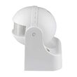 Senzor de miscare si crepuscular cu infrarosu, IP44,  180 grade, 1200W, detectie 12 m, 3-2000LUX