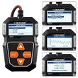 Tester baterie auto 12V pentru tensiune, rezistenta interna, capacitate pornire la rece, Ah