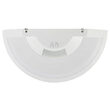 Aplica led cu senzor de lumina si miscare, Semi-Rotunda 10 W, IP54, 900 lm, Lumina neutra 4000K, diametru 250 mm