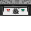 Gratar electric Inox 1500 W, Placi detasabile, Senzor automat pentru gatit, termostat cu buton de reglare
