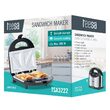Sandwich maker 800 W, Placi Antiaderente ceramice, 227x217x73 mm