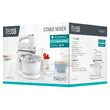 Mixer cu bol rotativ 3.4 l, White 400 W, 5 trepte de viteza, functie turbo