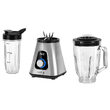 Blender de masa Teesa, 2 viteze, Caracasa Inox, Bol sticla 1.5 l, 1300 W, functie impuls