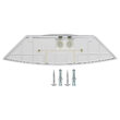 Aplica led cu senzor de lumina si miscare, Semi-Rotunda 10 W, IP54, 900 lm, Lumina neutra 4000K, diametru 250 mm