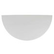 Aplica led cu senzor de lumina si miscare, Semi-Rotunda 10 W, IP54, 900 lm, Lumina neutra 4000K, diametru 250 mm