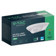 Aplica led cu senzor de lumina si miscare, Semi-Rotunda 10 W, IP54, 900 lm, Lumina neutra 4000K, diametru 250 mm