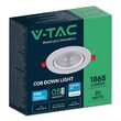 Plafoniera led cu unghi reglabil 20W, 4000k alb rece, rotunda 170 mm, 1830 lm