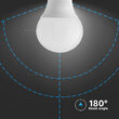 Bec led, forma P45, E14, putere 6.5W, 4000K Alb neutru, CIP Samsung