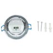 Senzor de miscare incastrabil, max 6 m, 360 grade, Alb, IP20, 1200W, 76.5 x 61.5 x 76 mm