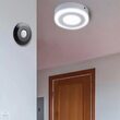 Senzor de miscare si crepuscular, Tavan, IP44, max 6m, 3 - 2000 lux reglabil, max 2000 W, Negru