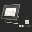 Proiector led 10W, 1400 lm, IP65, 6400K, dimensiune 90x27x86 mm, Aluminiu