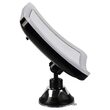Oglinda make-up cu led, 3.2 W, 30 lm, 6400K, lupa 10x, 162 x 132 mm, IP44, 4xAA
