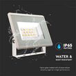 Proiector led 10 W, 6400K, IP65, 750 lm, Aluminiu, Alb, dimensiuni 90x27x86 mm