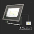 Proiector led 20W, 1650 lm, 4000K, IP65, aluminiu, 120 x 27 x 105 mm, negru