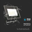 Proiector led 30W, 2510 lm, 4000K, IP65, aluminiu, 150 x 122 x 27 mm, Negru