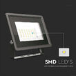 Proiector led 30W, 2510 lm, 4000K, IP65, aluminiu, 150 x 122 x 27 mm, Negru