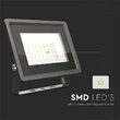 Proiector led 50 W, 6500K, IP65, 4300 lm, Aluminiu, Negru dimensiuni 180 x 27 x 150 mm