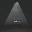 Lampa solara stradala, 40W, 4800 lm, 4000K, corp Aluminiu si ABS, 706.1 x 289.7 x 73.6mm, IP65