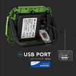 Proiector portabil 20W, IP44, 4000K, functie SOS, 1400 lm, Acumulator