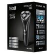 Aparat de ras cu acumulator Li-Ion, 3 capete rotative, IPX6, Lame Inox, 45 min, Operare silentioasa, 3W