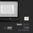 Proiector led, 50 W, 4000 lm, 3000 K, IP65, Aluminiu