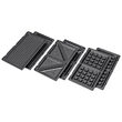 Sandwich maker 3in1, 800W, Placi Antiaderente si detasabile
