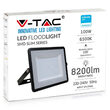 Proiector led, 100 W, 8200 lm, 6500 K, IP65, Aluminiu, Cip Samsung