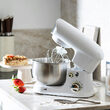 Mixer planetar cu bol de inox 3 l, putere 1200 W, 6 viteze