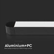Aplica led, magnetica, 14 W, 3000K, 1500 lm, Aluminiu, 26 x 24 x 278 mm
