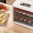 Deshidrator fructe si legume, 650 W, 6 tavi, 5 programe automate