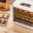Deshidrator fructe si legume, 650 W, 6 tavi, 5 programe automate