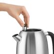 Fierbator electric cordless, Inox 1.7l, putere 2200 W, cana gradata, Termometru