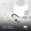 Plafoniera led cu senzor de miscare, 12 W, IP20, 900 lm, culoare lumina 3 in 1, diametru 290 mm