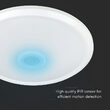 Plafoniera led cu senzor de miscare, 12 W, IP20, 900 lm, culoare lumina 3 in 1, diametru 290 mm