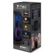 Boxa portabila, 40 W, lumini led RGB, BT/FM/AUX, telecomanda, 320x310x685 mm
