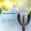 Set 4 lampi solare cu efect flacara, IP44, 2200K, 1 W