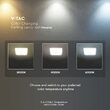 Plafoniera led cu senzor de miscare, Patrata, 12 W, IP20, 1100 lm, culoare lumina 3 in 1, 250 x 250 mm
