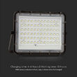 Proiector led cu incarcare solara 15 W, 1200 lm, 6400K, IP65, Aluminiu