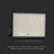 Proiector led cu incarcare solara 30 W, 2300 lm, 6400K, IP65, Aluminiu
