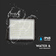 Proiector led cu incarcare solara 20 W, 1800 lm, 6400K, IP65, Aluminiu